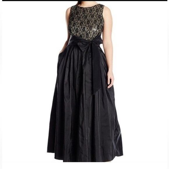 Eliza J Dresses & Skirts - NWT Eliza J Taffeta & Lace Mix Media Ball Gown Womens Size 20W